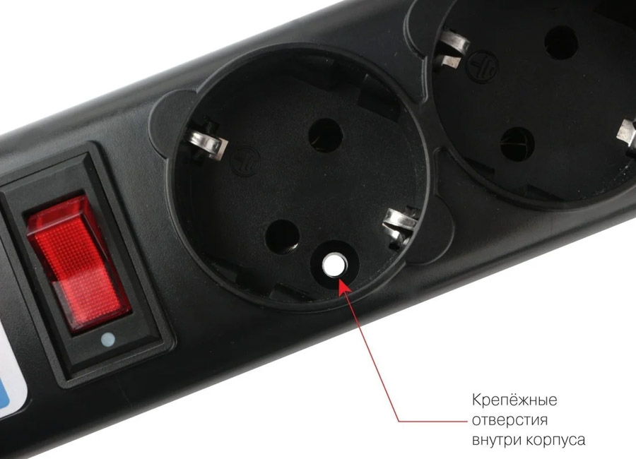 ������� ������  Power Cube 3 �, 5 ������� � �����������, 10�, 2.2���, 3x0.75, ������ ������, SPG5-�3