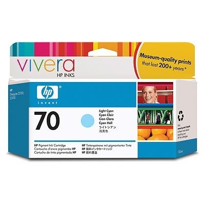  HP Vivera 70 Light Cyan 130  (C9390A)