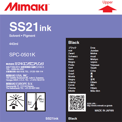  Mimaki SS21 Black 440  (SPC-0501K-2)