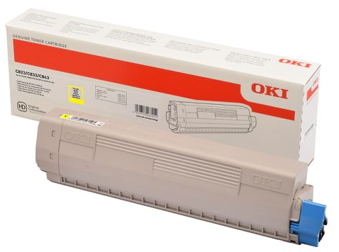 все цены на Тонер-картридж Toner-Y 7K C823/C833/C843 (46471105) онлайн