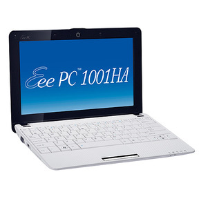  (90OA1WB11112937E30AQ) Asus Eee PC 1001HA white Atom-N270/1G/160G/10,1"/WiFi/cam/XP