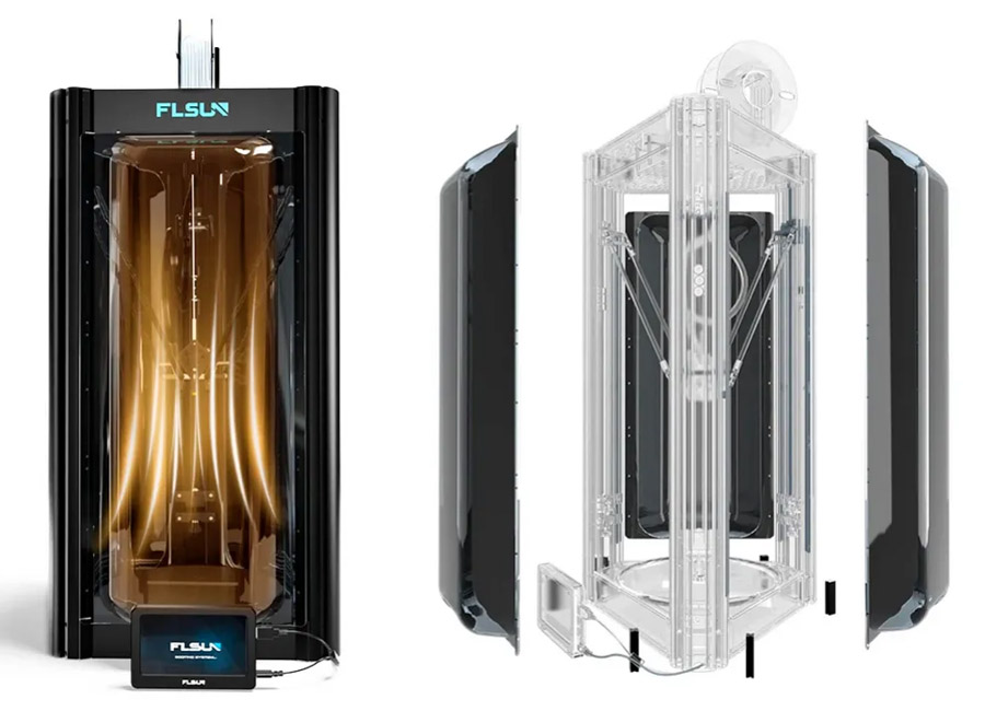 ������, ����������� ������� ������� ������ ��� 3D �������� FLSUN V400