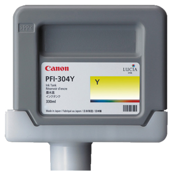  Canon PFI-304Y Yellow 300  (3852B005)