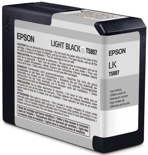  Epson T5807 Light Black 80  (C13T580700)