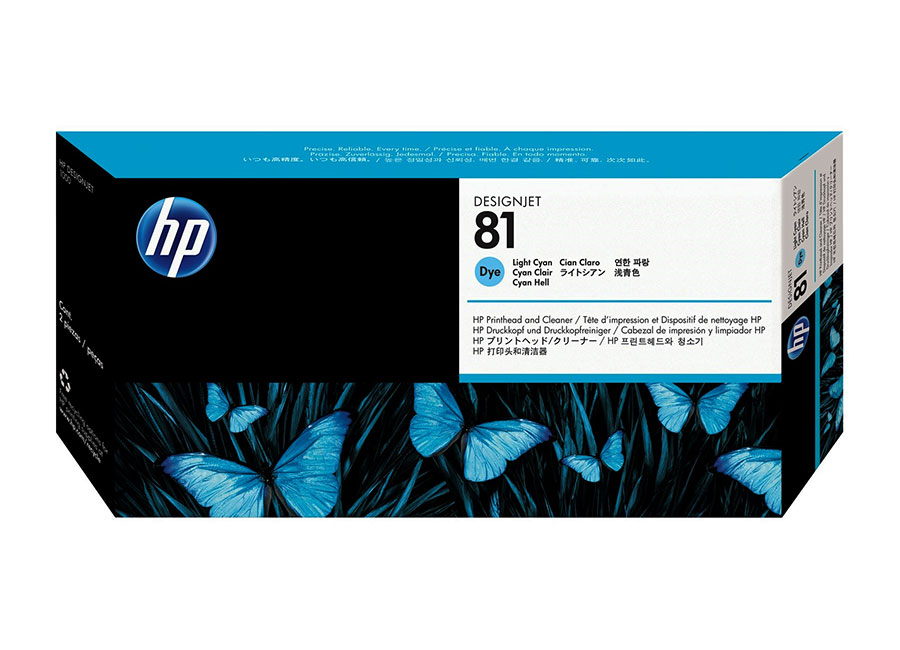 ���������� ������� HP Printhead �81 Light Cyan (C4954A)