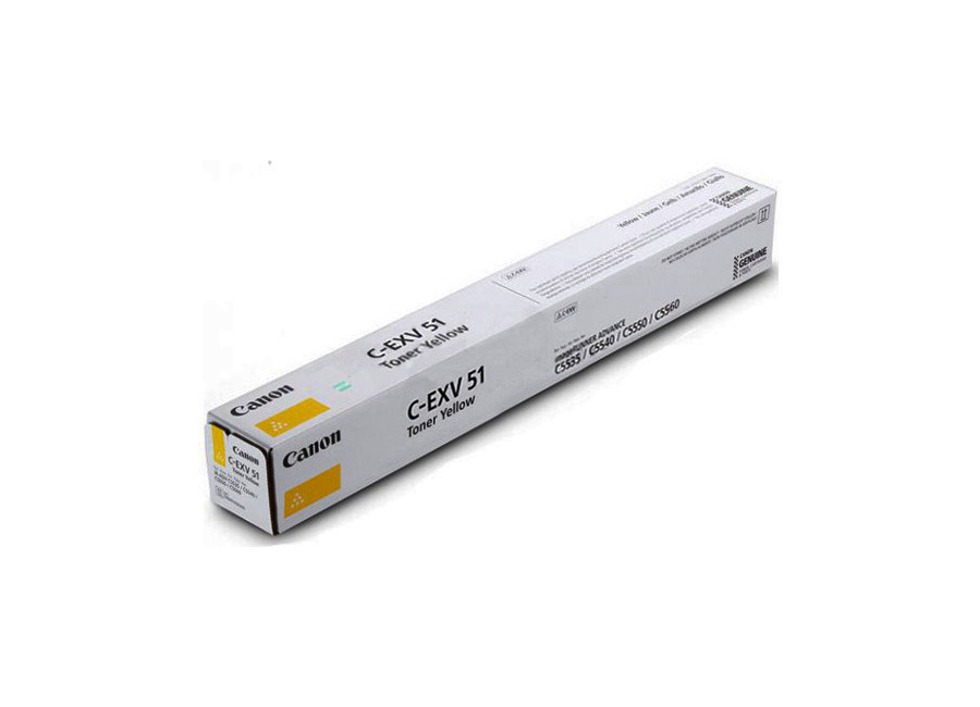 - Canon C-EXV 51L Yellow (0487C002)