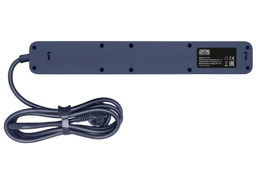 ������� ������  Powercom SP-06W, 3 �, 6 �������, 16�, 4���, 3�1.5 (1928699)