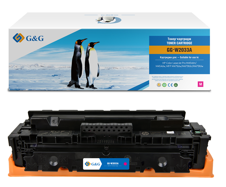 Cartridge G&G 415A ��� HP CLJ M454/M479, � ����� (2 100���.), ��������� (������ W2033A)
