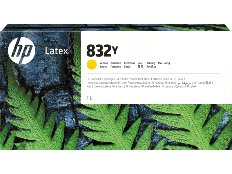  HP 832Y Yellow Latex Ink Cartridge 1 (4UV08A)