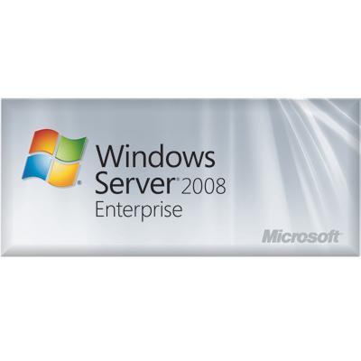 Windows Server Enterprise 2008 OEM DVD 1-8CPU 25 Clt