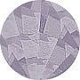 Фольга голограмма 34, Листовая, серебряное битое стекло, A4, 10 шт