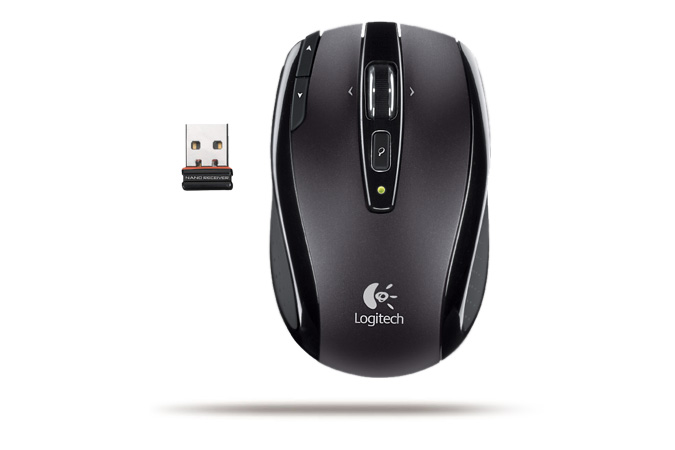  Logitech VX Nano Laser Mouse for notebook (910-000255)