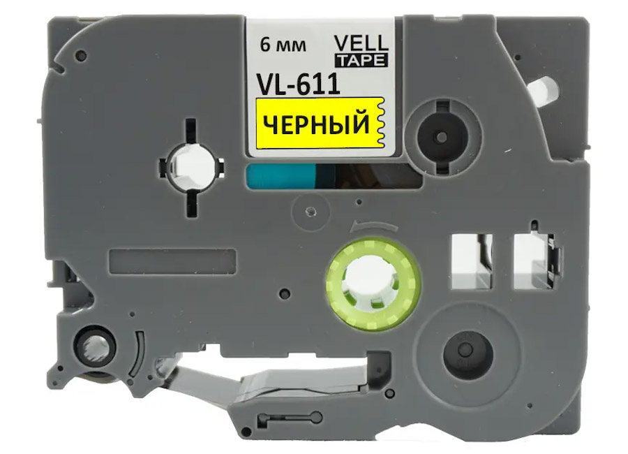  Vell VL-611 (Brother TZE-611, 6 ,   )  PT 1010, 1280, D200, H105, E100, D600, E300, 2700, P700, E550, 9700 D600, E300, 2700, P700, E550, 9700
