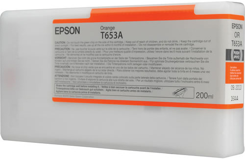 Картридж Epson T653A Orange 200 мл (C13T653A00)