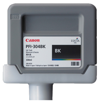  Canon PFI-304BK Black 300  (3849B005)