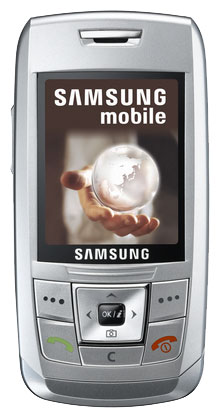   Samsung E250d Silver