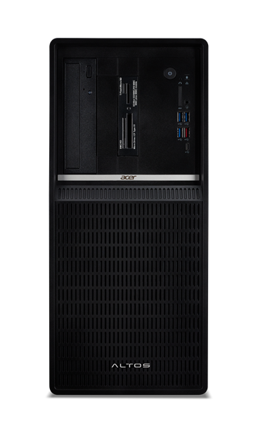  Altos P10 F8 30L, Tower 700W, i7-12700, 16G DDR4 3200, 512GB SSD M.2, RTX A4000 GDDR6 16GB, Mouse, NoOS