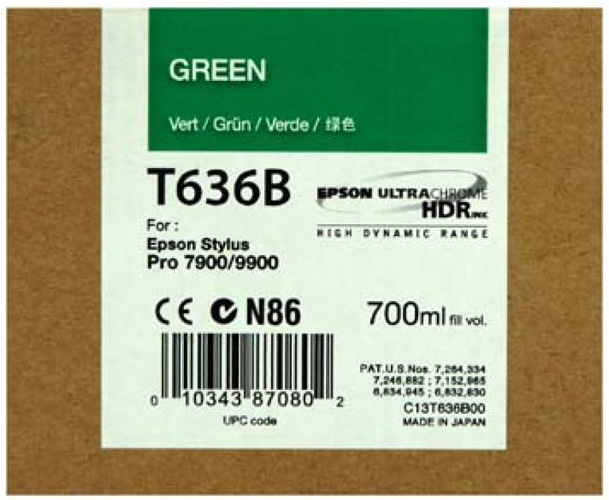  Epson T636B Green 700  (C13T636B00)