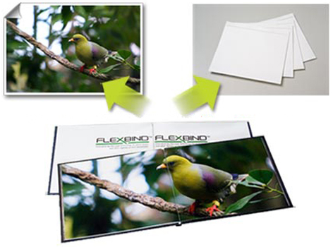 Бумага FlexBind Cover Photo Luster 260 г/м2, 320x457 мм, 190 листов