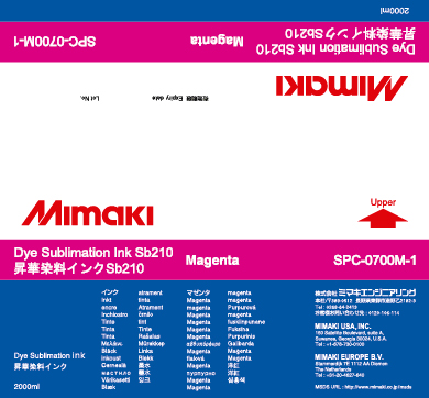  Mimaki SB210 Magenta