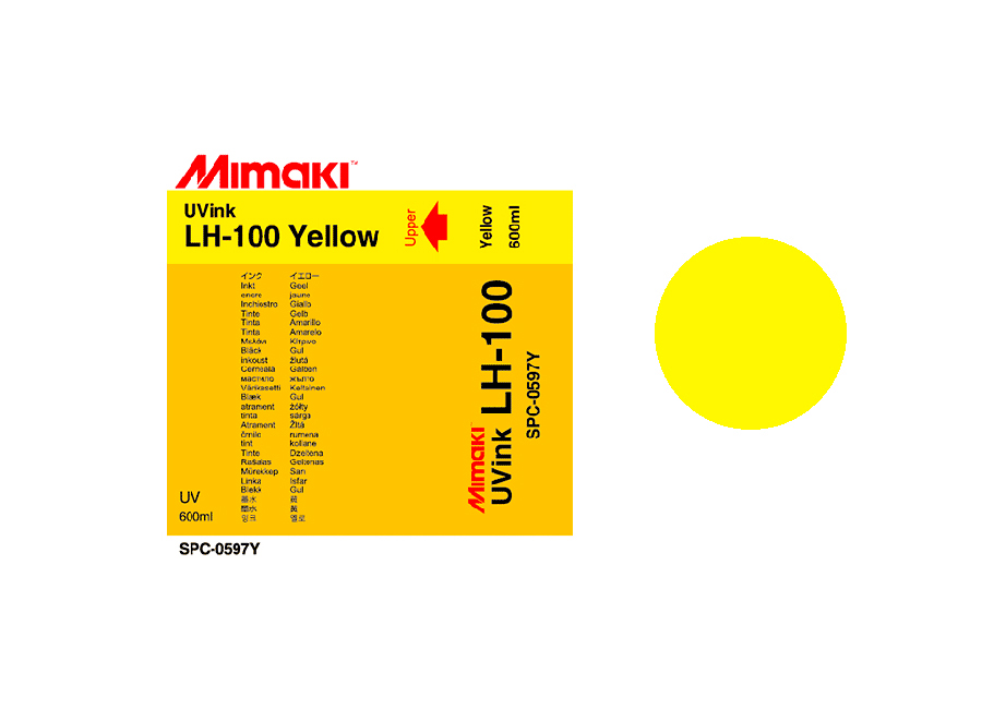   Mimaki LH-100UV LED Yellow, 600 