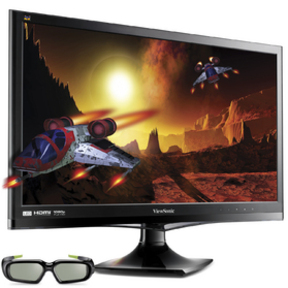 �������  23.6 ViewSonic V3D245 Black