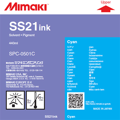 Mimaki SS21 Cyan 440  (SPC-0501C-3)