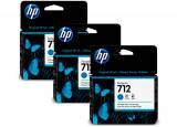    HP DesignJet 712 Cyan 3x29  (3ED77A)