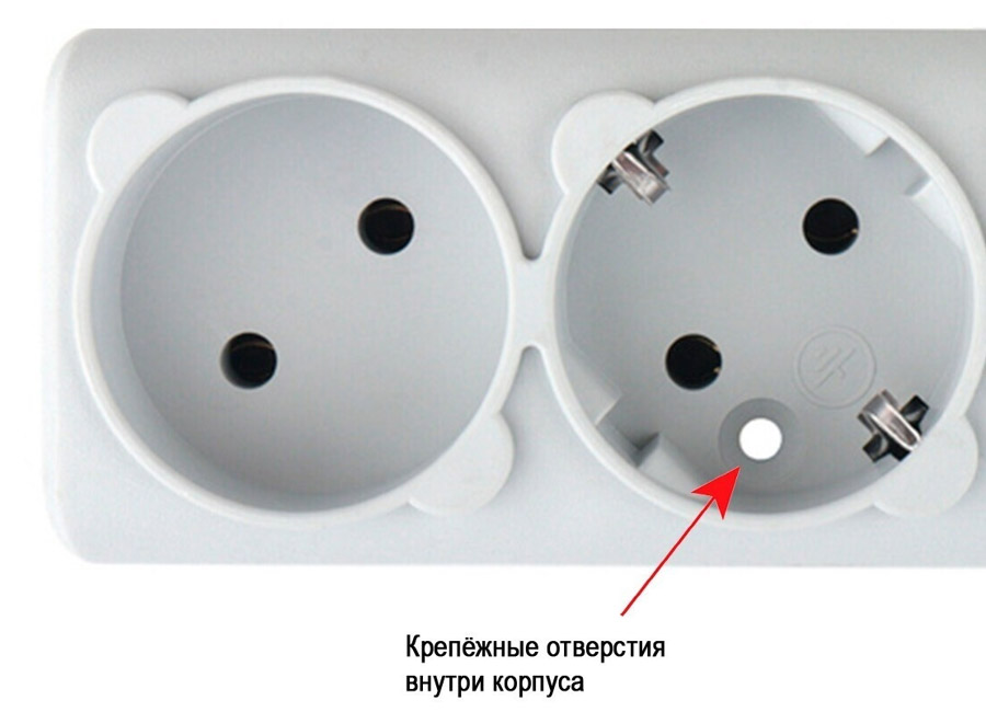 ������� ������  Power Cube 3 �, 6 ������� (5 � ����������� + 1 ��� ����������), 10�, 2.2���, 3x0.75. �����, SPG(5+1)-B-10