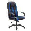 Игровое кресло BRABIX Rapid GM-102, черное/синее