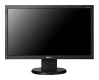  20 TFT Acer V203Hb black (1600*900, 170 / 160, 300 / , 10000:1, 5 ms) TCO03
