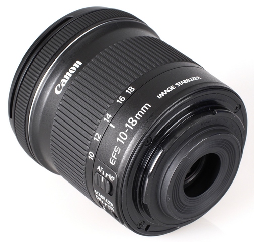 Canon EF-S 10-18mm f/4.5-5.6 IS STM