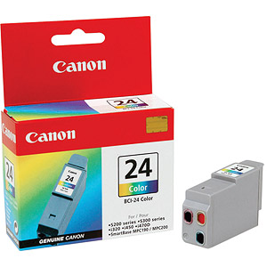 2  Canon CAN BCI-24 Color