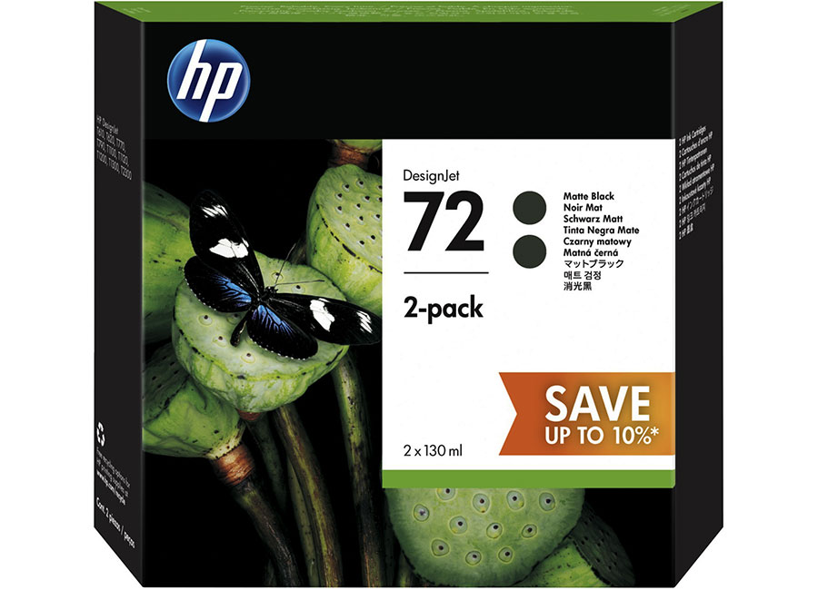 ����� ���������� HP DesignJet 72 Matte Black 2x130 �� (P2V33A)
