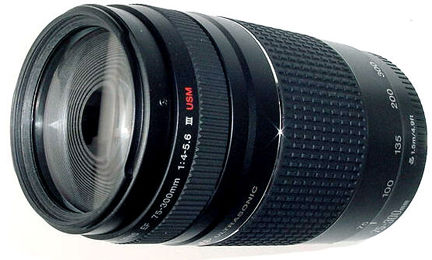  Canon EF 75-300mm f/4-5.6 III USM