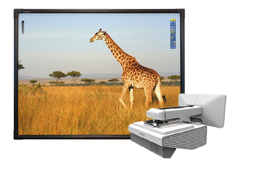 

Интерактивная доска Touch 78" 10 касаний, ПО ActivInspire в комплекте с проектором Sony VPL-SX631 и креплением Sony PSS-645
