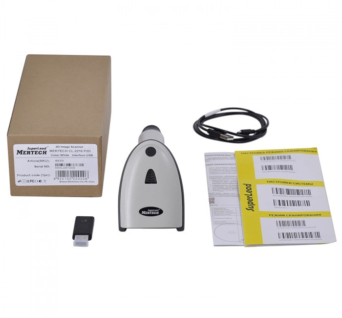   -  Mertech CL-2210 BLE Dongle P2D USB White
