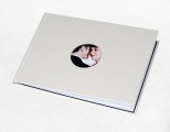 Фотообложка Unibind альбомная 9 мм, жемчужный корпус с окном №1