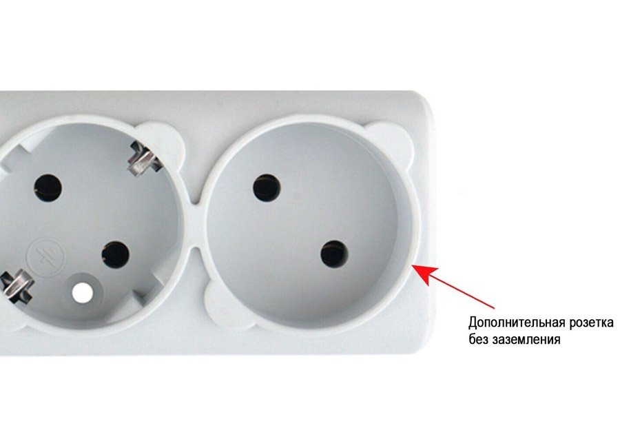 ������� ������  Power Cube 3 �, 6 ������� (5 � ����������� + 1 ��� ����������), 10�, 2.2���, 3x0.75. �����, SPG(5+1)-B-10