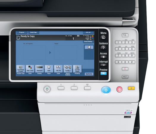 ���  Konica Minolta bizhub C654