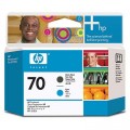 Печатающая головка HP Print Head №70 Matte Black & Cyan Printhead (Z2100) (C9404A)