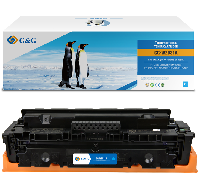 Cartridge G&G 415A  HP CLJ M454/M479,   (2100.),  ( W2031A)