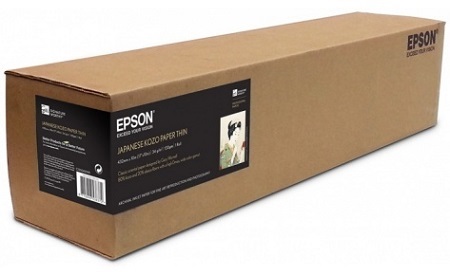      Epson Japanese Kozo Paper Thin 13, 330 x 10 (34 /2) (C13S450153)