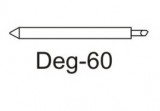 Нож Deg-60 для плотных материалов (угол 60) для плоттеров Graphtec