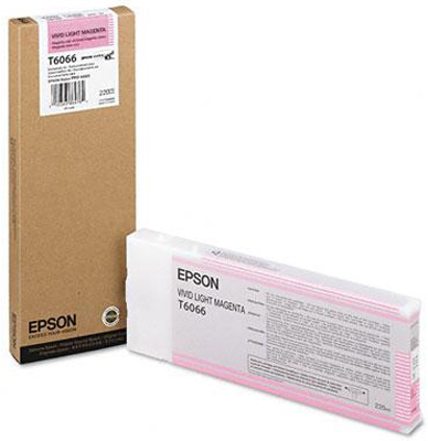  Epson T6066 Vivid Light Magenta 220  (C13T606600)