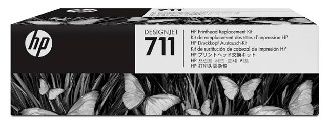 Комплект для замены печатающей головки для HP 711 Designjet T520/T120 (C1Q10A)