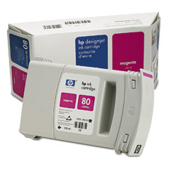 �������� ��� ���������  HP Inkjet Cartridge �80 Magenta (C4874A)