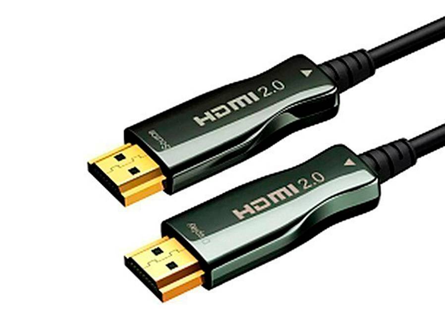 Кабель Wize HDMI - HDMI v2.0, 50м (AOC-HM-HM-50M), оптический