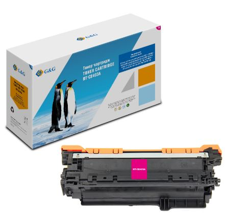 Cartridge G&G 507A  HP CLJ M551/M575/M570; Canon LBP7780,   (6 000),  ( CE403A)