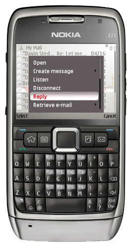   Nokia E71-1 Grey Steel